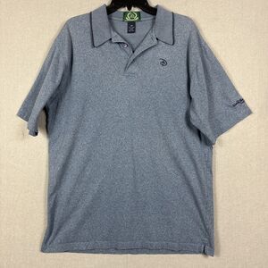 Vtg Disney Polo Shirt Men's L Blue Golf Collection Cotton SS